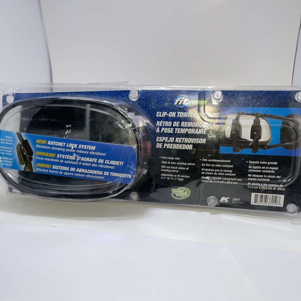 Fit System Clip‎ On Towing Mirror